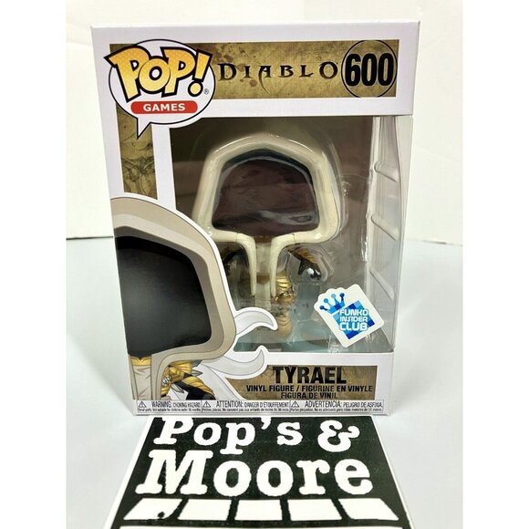 Funko Pop! Diablo: Tyrael 600 Vaulted Funko Club Exclusive Figure W/Protector - Picture 2 of 11